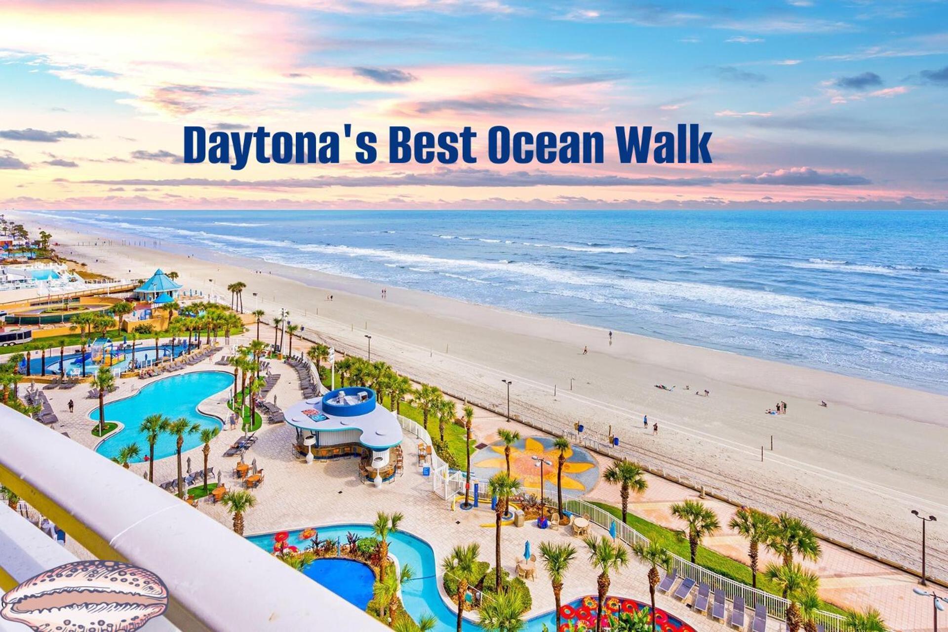 16Th Floor 1 Bedroom Resort Condo Direct Oceanfront Wyndham Ocean Walk Resort Daytona Beach 1605 Экстерьер фото