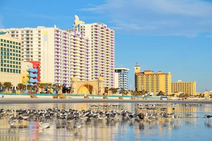16Th Floor 1 Bedroom Resort Condo Direct Oceanfront Wyndham Ocean Walk Resort Daytona Beach 1605 Экстерьер фото